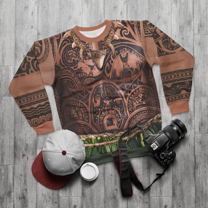 Maui Long Sleeve Shirt, Moana Live Action Costume