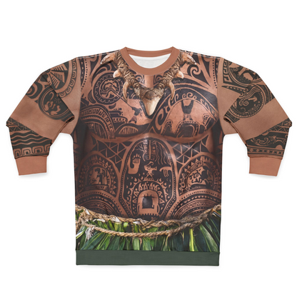 Maui Long Sleeve Shirt, Moana Live Action Costume