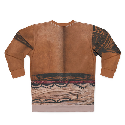 Chief Tui Long Sleeve Shirt, Moana Live Action Costume