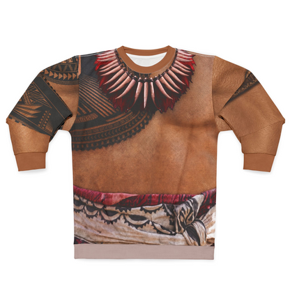 Chief Tui Long Sleeve Shirt, Moana Live Action Costume