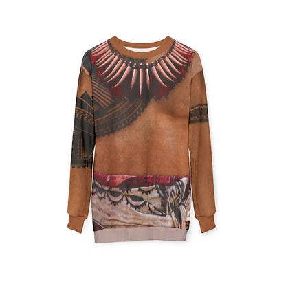 Chief Tui Long Sleeve Shirt, Moana Live Action Costume