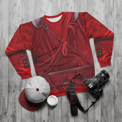 The Hand Ninja Red Uniform Long Sleeve Shirt, Spider-Man 4 Brand New Day Costume