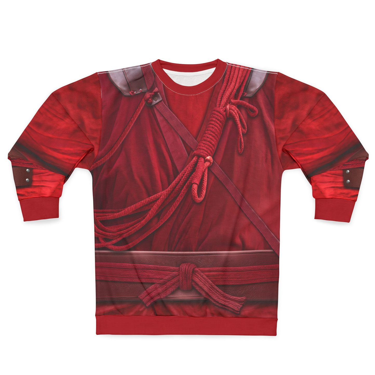 The Hand Ninja Red Uniform Long Sleeve Shirt, Spider-Man 4 Brand New Day Costume