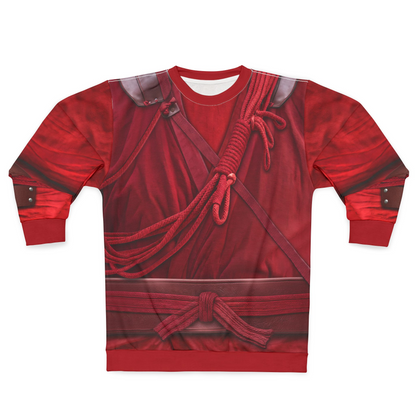 The Hand Ninja Red Uniform Long Sleeve Shirt, Spider-Man 4 Brand New Day Costume