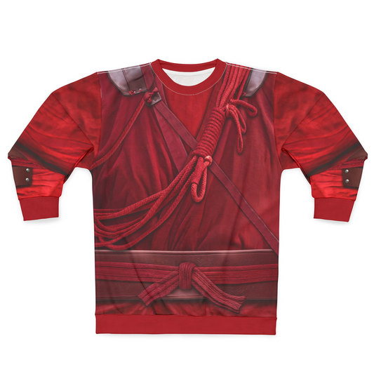 The Hand Ninja Red Uniform Long Sleeve Shirt, Spider-Man 4 Brand New Day Costume