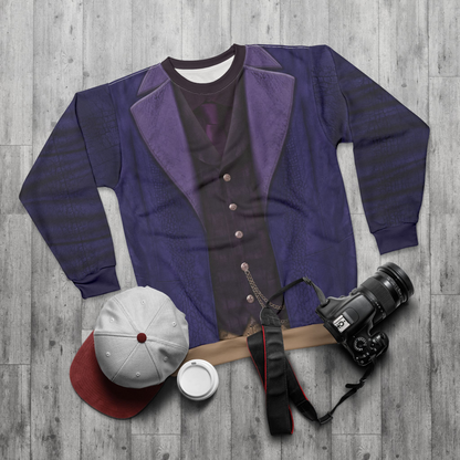 Max Hatter Overcoat Long Sleeve Shirt, Descendants 5 Costume, Wicked Wonderland Cosplay, Musical Fantasy Character Outfit, Halloween Apparel