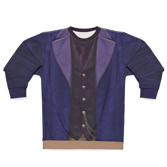 Max Hatter Overcoat Long Sleeve Shirt, Descendants 5 Costume, Wicked Wonderland Cosplay, Musical Fantasy Character Outfit, Halloween Apparel