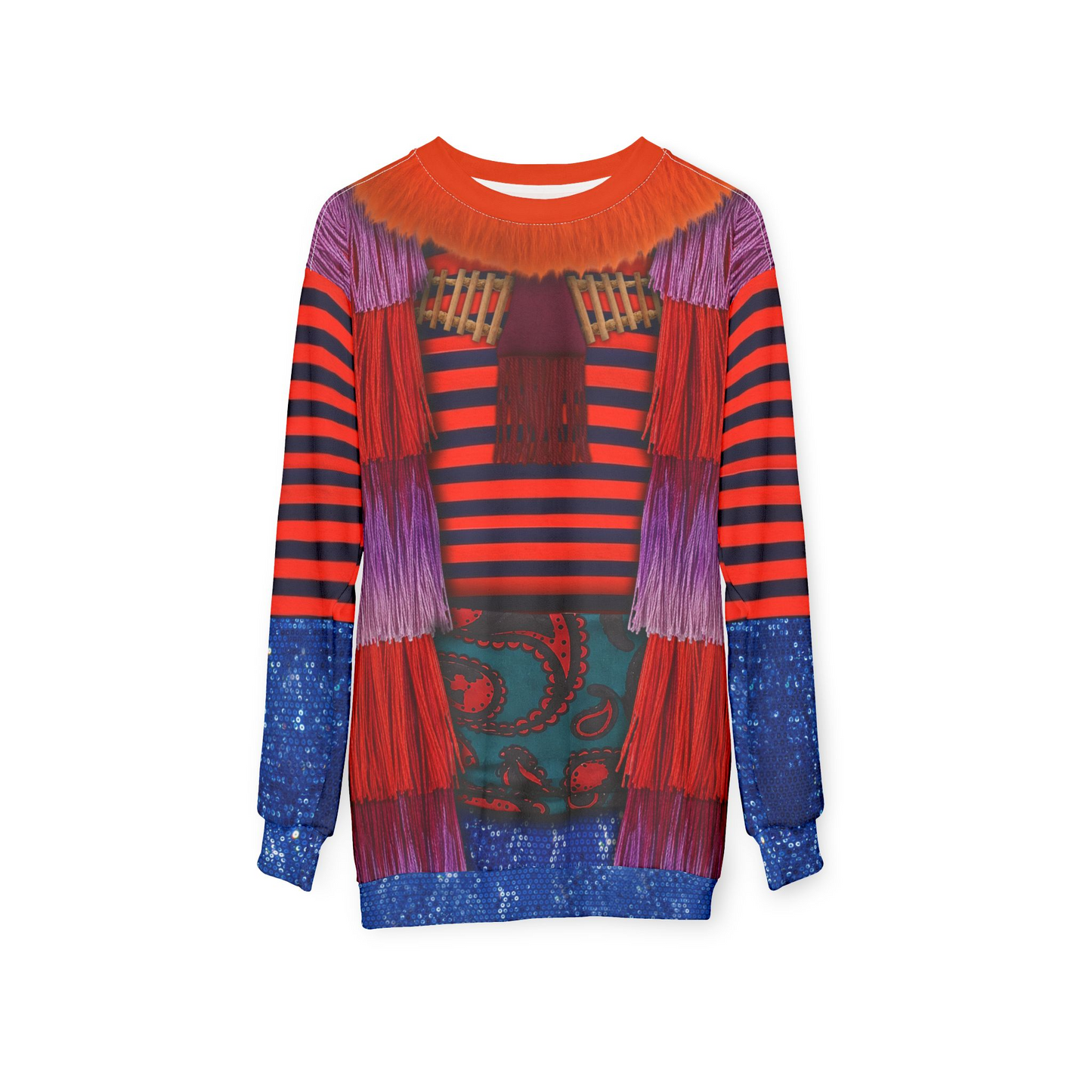 Dr. Teeth Long Sleeve Shirt, Rock 'n' Roller Coaster Starring the Muppets Costume, Hollywood Studios Outfit, Disney Animal Muppet Cosplay