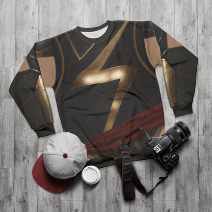 Captain Marvel Classic Suit Long Sleeve Shirt, Carol Danvers, Disney Cosplay, Marvel Comic Costume, Superhero Outfits, Ms. Marvel Outfit