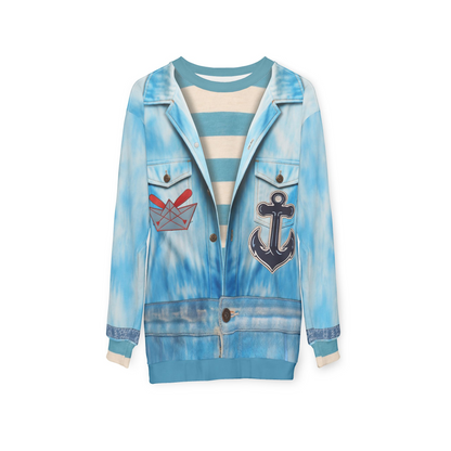 Squeaky Smee Long Sleeve Shirt, Descendants 5 Costume, Wicked Wonderland Cosplay, Musical Fantasy Character Outfit, Disney Cruise Apparel