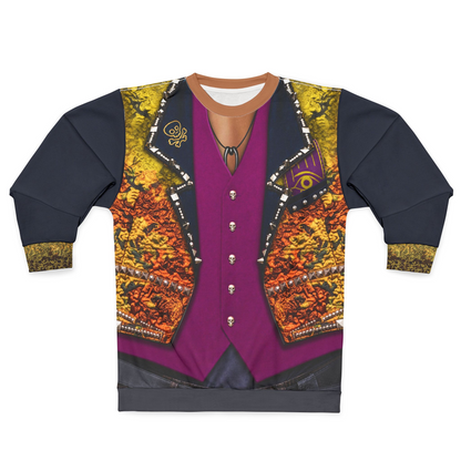 Felix Facilier Long Sleeve Shirt, Descendants 5 Costume, Wicked Wonderland Cosplay, Musical Fantasy Character Outfit, Halloween Apparel