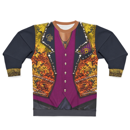 Felix Facilier Long Sleeve Shirt, Descendants 5 Costume, Wicked Wonderland Cosplay, Musical Fantasy Character Outfit, Halloween Apparel