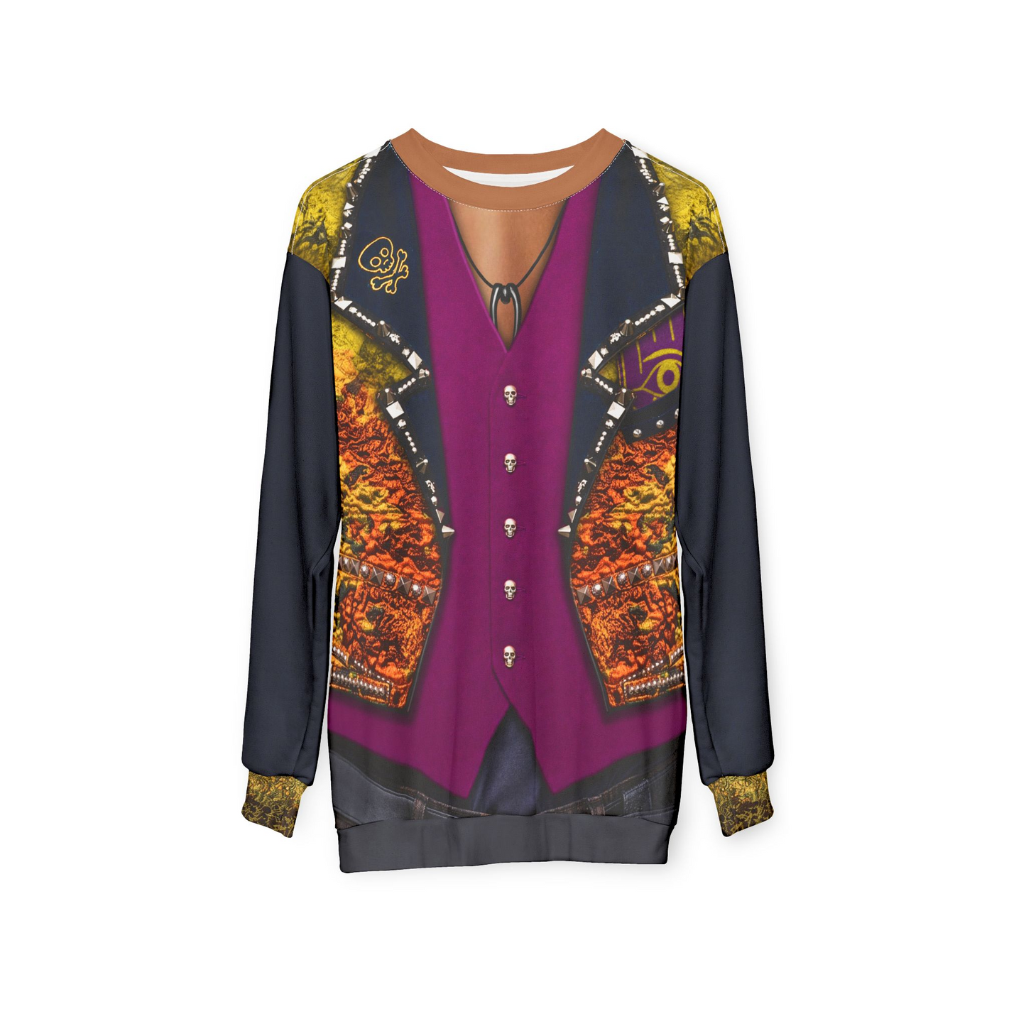 Felix Facilier Long Sleeve Shirt, Descendants 5 Costume, Wicked Wonderland Cosplay, Musical Fantasy Character Outfit, Halloween Apparel