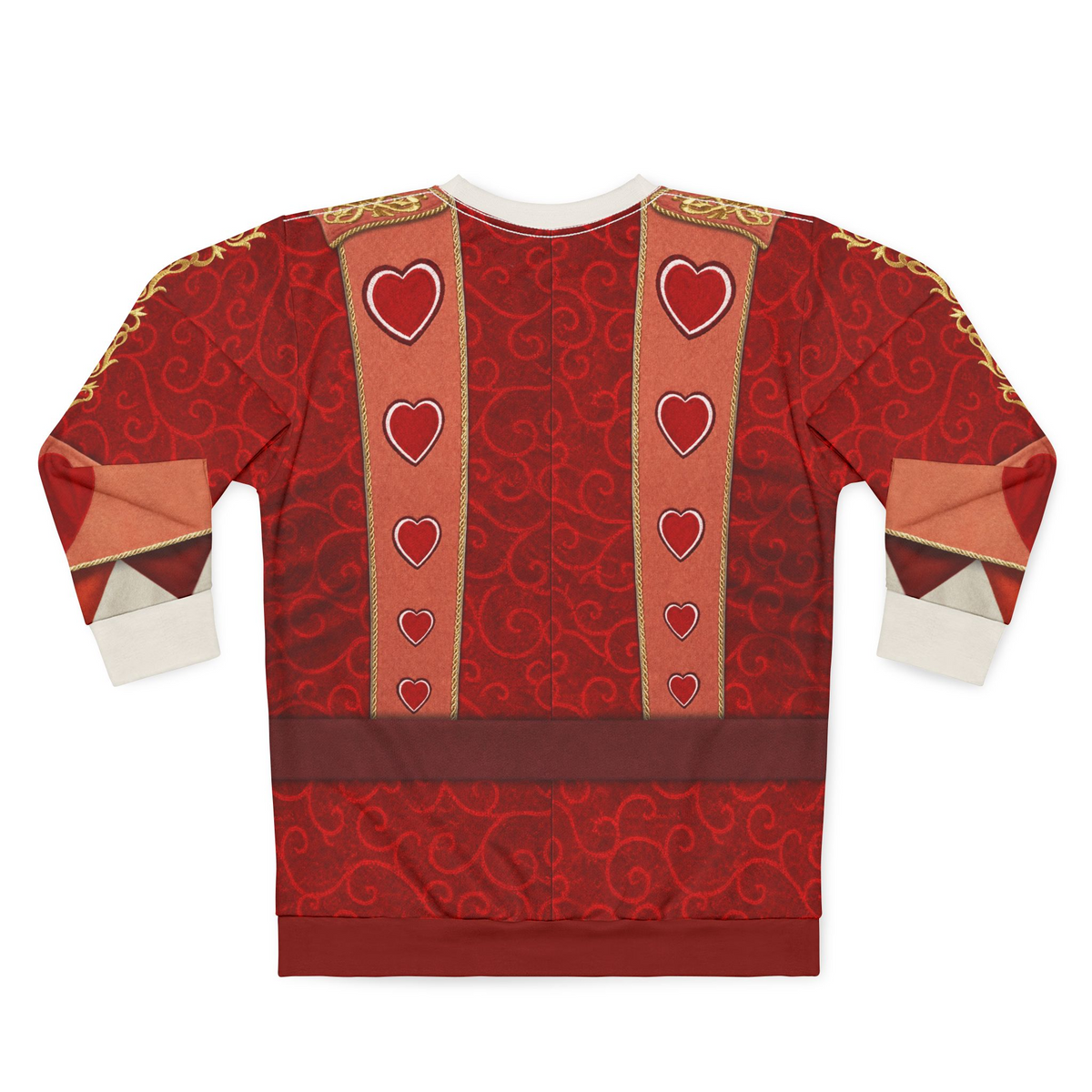 Card Soldiers Long Sleeve Shirt, Descendants 5 Cosplay, Wicked Wonderland Costume, Musical Fantasy, Queen of Hearts Royal Guards Outfit