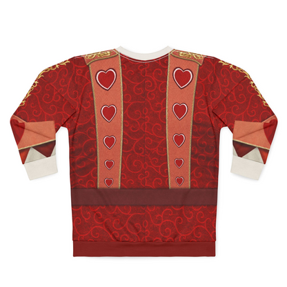 Card Soldiers Long Sleeve Shirt, Descendants 5 Cosplay, Wicked Wonderland Costume, Musical Fantasy, Queen of Hearts Royal Guards Outfit