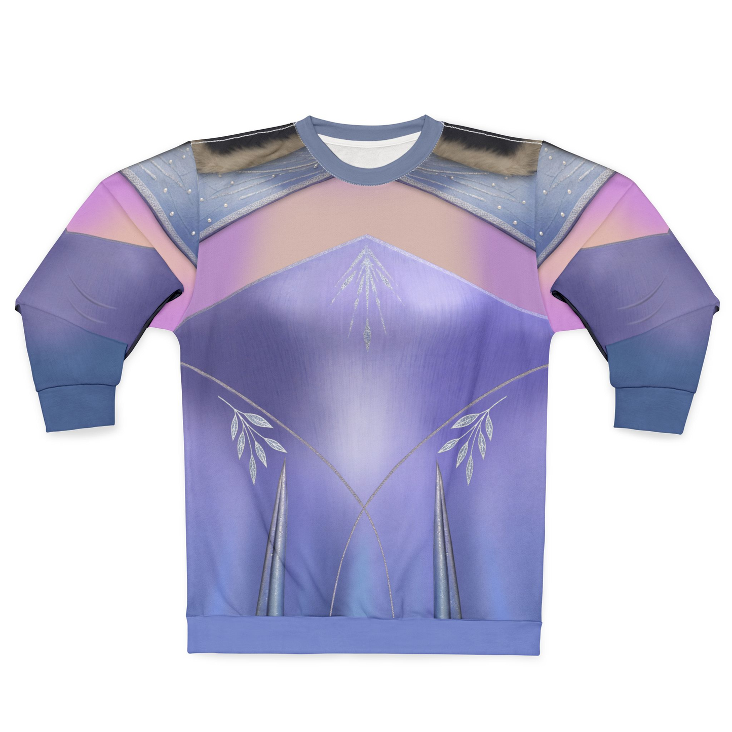 Frozen 3 Costume, Elsa Purple Long Sleeve Sweatshirt, Elsa Lavender Hooded Gown, Disney Sweatshirt, Disneyland Sweatshirt, Princess Elsa