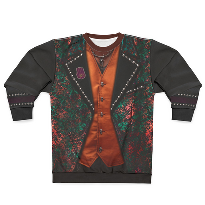 Felix Facilier Tailcoat Long Sleeve Shirt, Descendants 5 Costume, Wicked Wonderland Cosplay, Musical Fantasy Apparel, Halloween Outfit