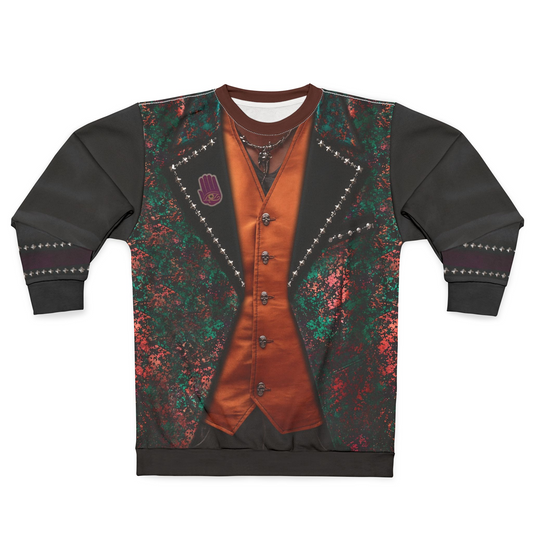 Felix Facilier Tailcoat Long Sleeve Shirt, Descendants 5 Costume, Wicked Wonderland Cosplay, Musical Fantasy Apparel, Halloween Outfit