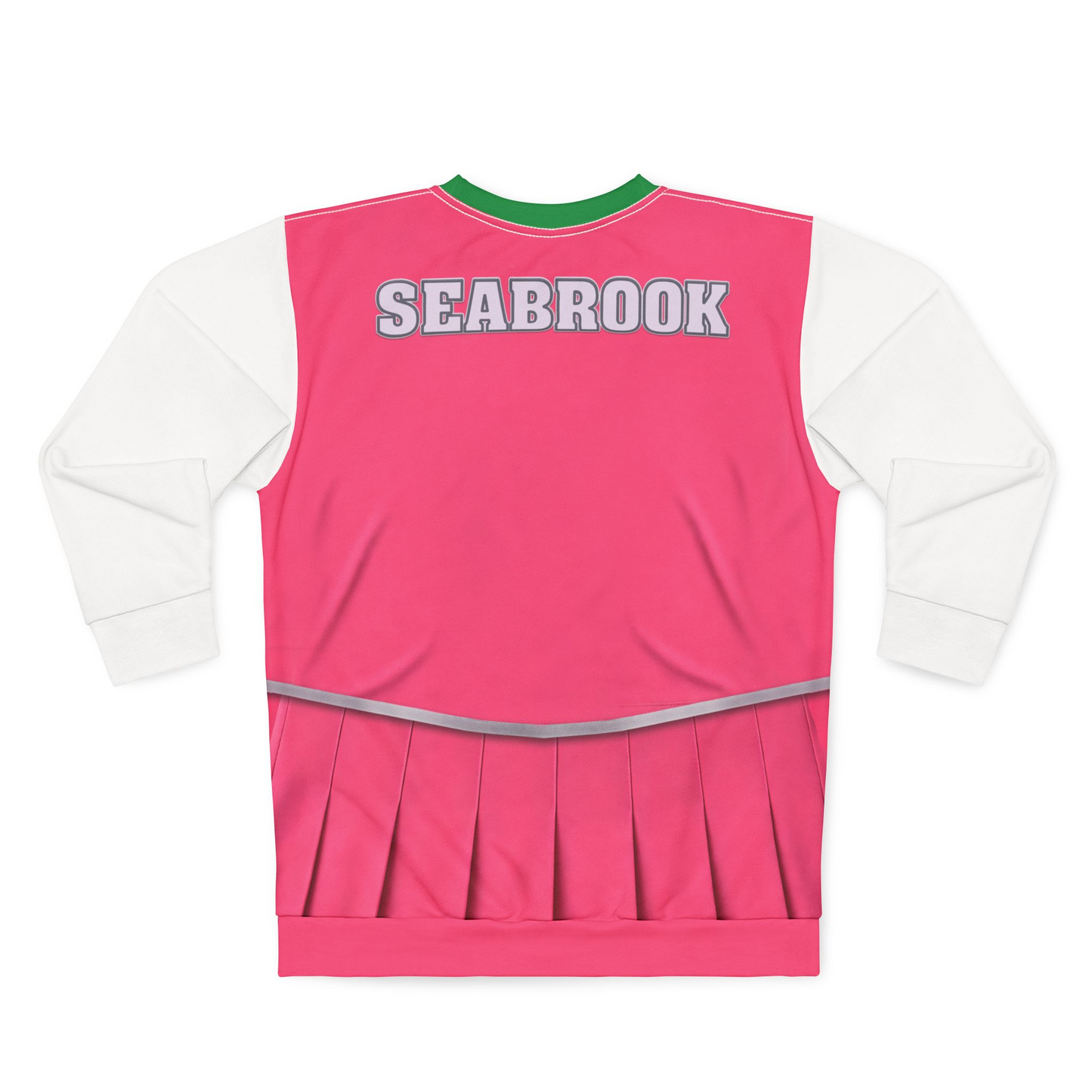 Zombies Seabrook Cheerleader Long Sleeve Shirt, Addison Wells Costume, Seabrook High School Uniform Cosplay, Mighty Shrimp, WDW Halloween