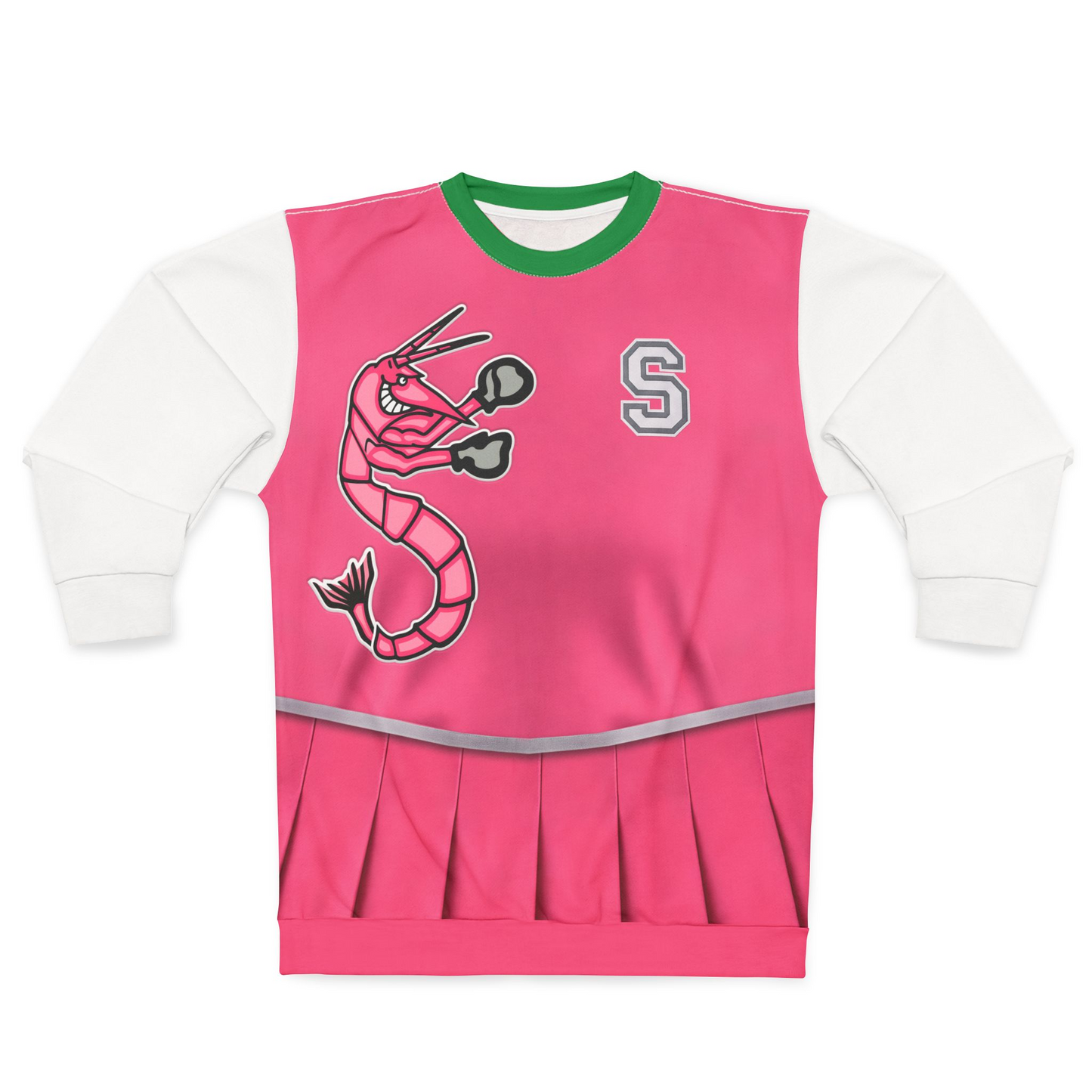 Zombies Seabrook Cheerleader Long Sleeve Shirt, Addison Wells Costume, Seabrook High School Uniform Cosplay, Mighty Shrimp, WDW Halloween