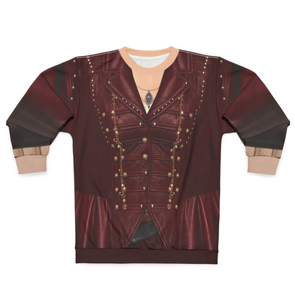 Hazel Hook Jacket Long Sleeve Shirt, Descendants 5 Costume, Wicked Wonderland Cosplay, Musical Fantasy Character Outfit, Halloween Apparel
