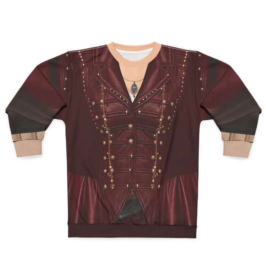 Hazel Hook Jacket Long Sleeve Shirt, Descendants 5 Costume, Wicked Wonderland Cosplay, Musical Fantasy Character Outfit, Halloween Apparel