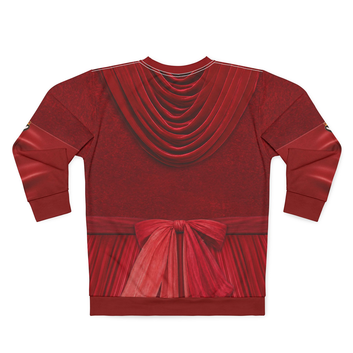 Queen of Hearts Ombre Long Sleeve Shirt, Descendants 5, Wicked Wonderland Costume, Musical Fantasy Cosplay, Bridget Hearts Wonderland