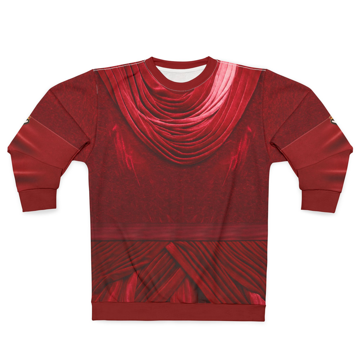 Queen of Hearts Ombre Long Sleeve Shirt, Descendants 5, Wicked Wonderland Costume, Musical Fantasy Cosplay, Bridget Hearts Wonderland