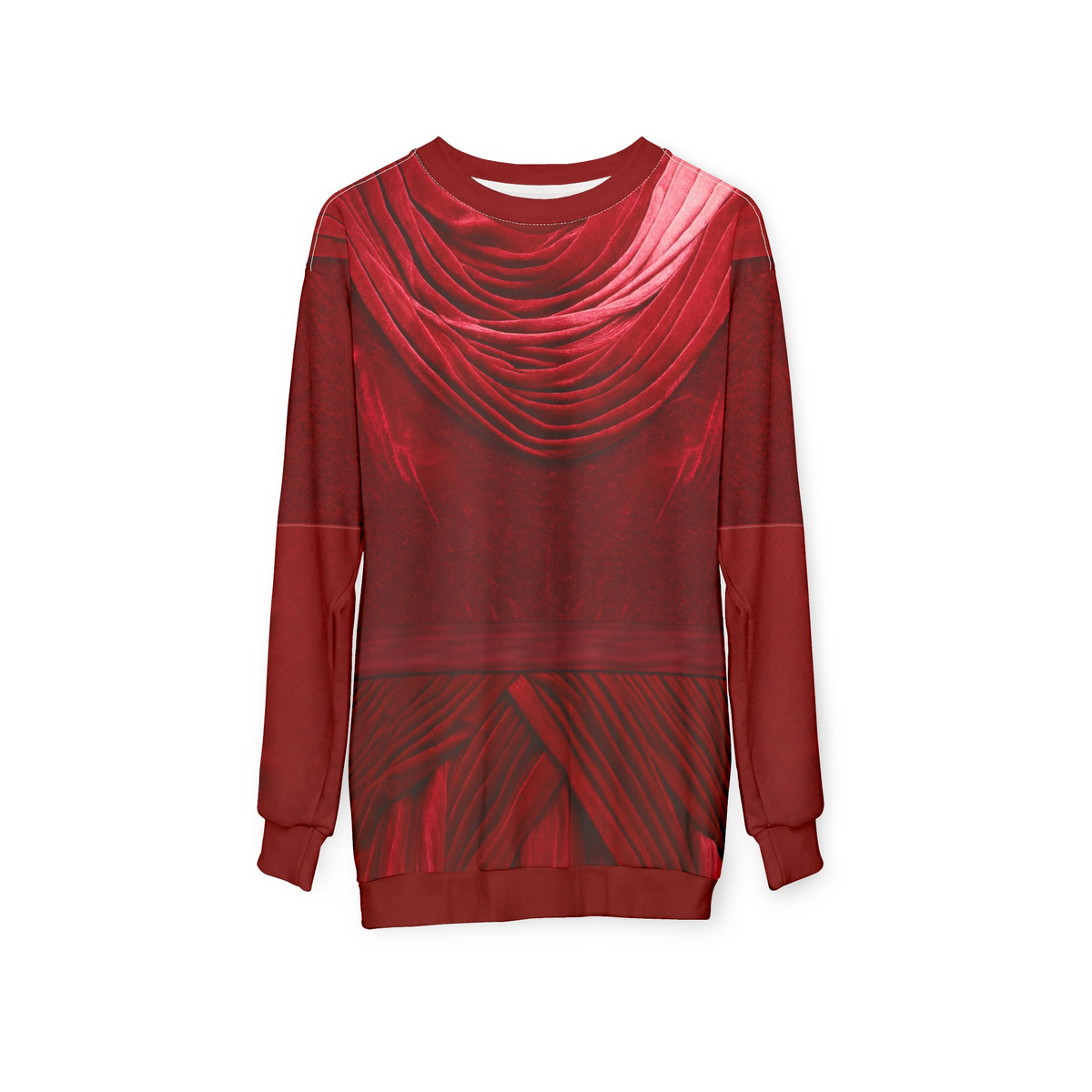 Queen of Hearts Ombre Long Sleeve Shirt, Descendants 5, Wicked Wonderland Costume, Musical Fantasy Cosplay, Bridget Hearts Wonderland