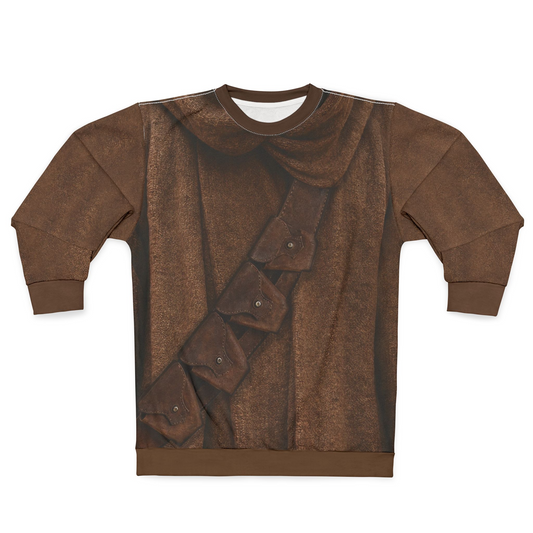 Jawa Long Sleeve Shirt, Scavenger Costume, Tatooine Cosplay, The Mandalorian and Grogu, Galaxy's Edge, Star Wars Outfit, Sci-Fi Movie Gift