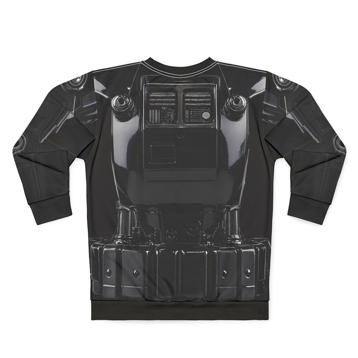 Phase-III Dark Trooper Long Sleeve Shirt, The Mandalorian Costume Cosplay, Star Wars Apparel, Disney Halloween Outfit, Sci-Fi Movie Gift