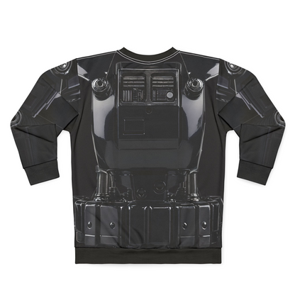 Phase-III Dark Trooper Long Sleeve Shirt, The Mandalorian Costume Cosplay, Star Wars Apparel, Disney Halloween Outfit, Sci-Fi Movie Gift