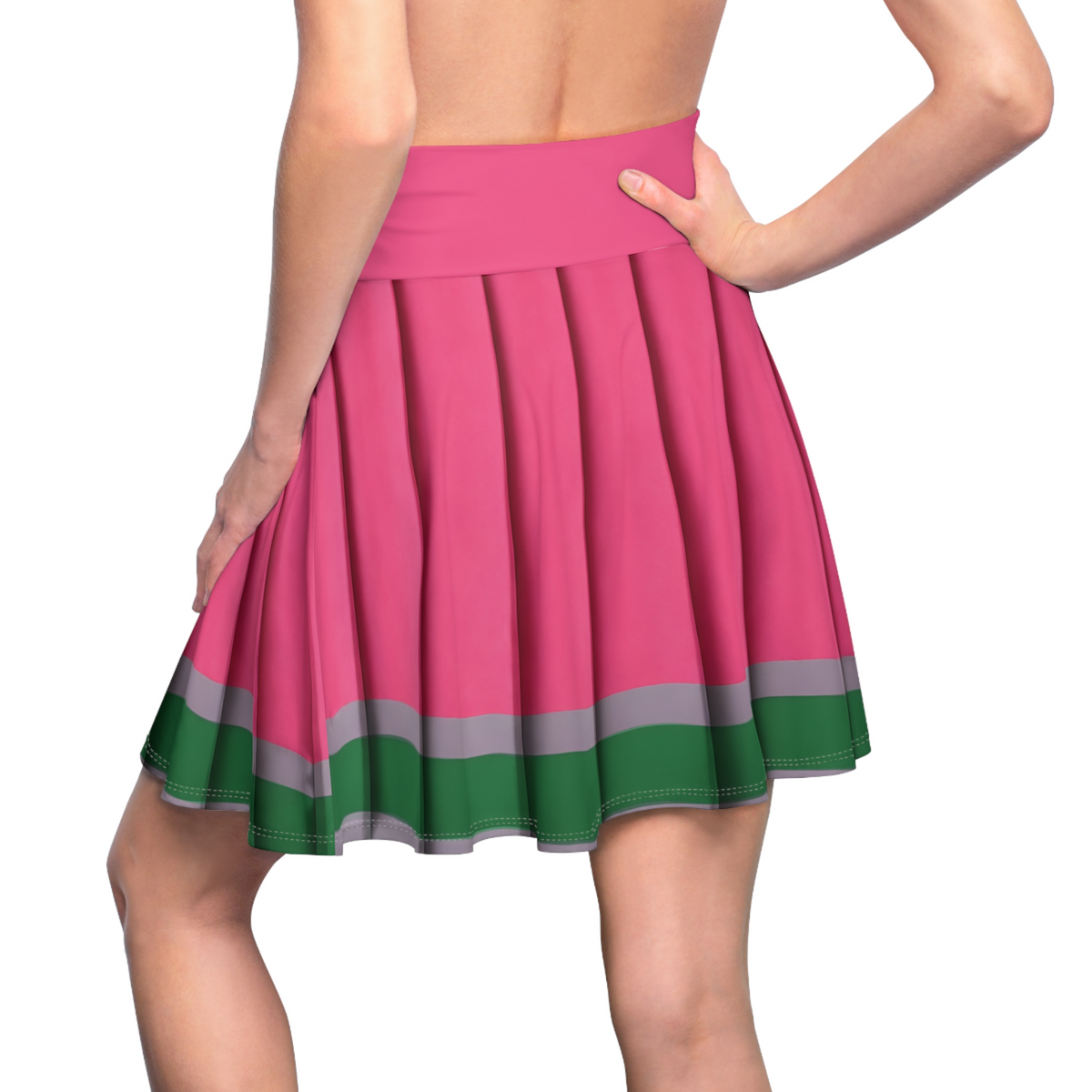 Zombies Seabrook Cheerleader Skirt, Addison Wells Costume, Seabrook High School Uniform Cosplay, Mighty Shrimp, WDW Halloween Party Outfit