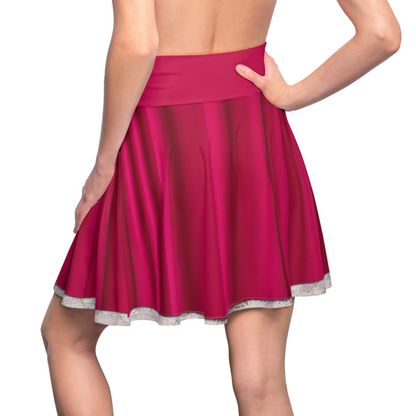 Princess Pink Skater Skirt, Descendants 5, Wicked Wonderland Costume, Musical Fantasy Cosplay, Pink Hearts of Wonderland, Auradon Outfit