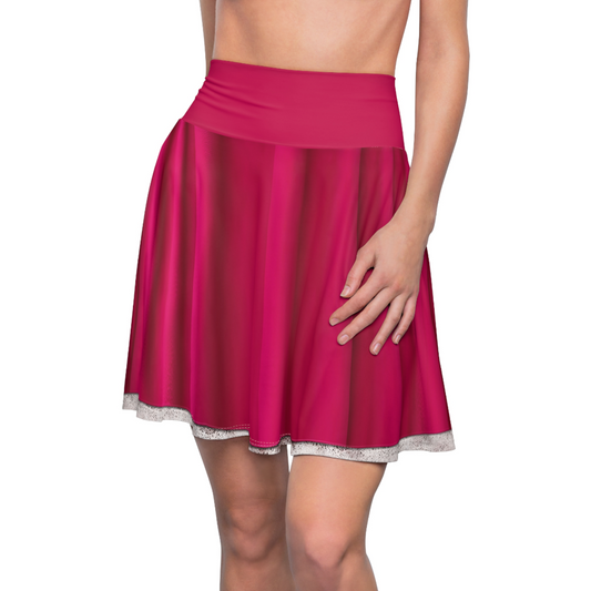 Princess Pink Skater Skirt, Descendants 5, Wicked Wonderland Costume, Musical Fantasy Cosplay, Pink Hearts of Wonderland, Auradon Outfit