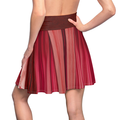 Queen of Hearts Ombre Skater Skirt, Descendants 5, Wicked Wonderland Costume, Musical Fantasy Cosplay, Bridget Hearts Wonderland Outfit