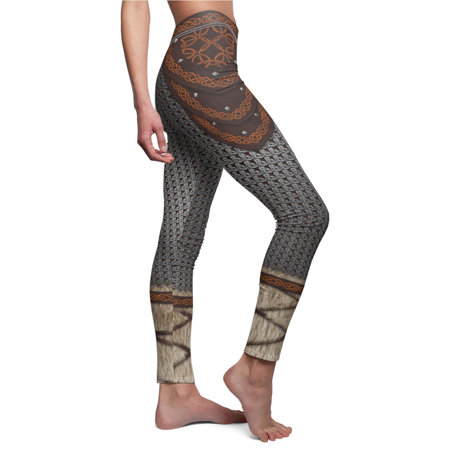 Viking Women's Ver.1 Leggings, Warrior Costume