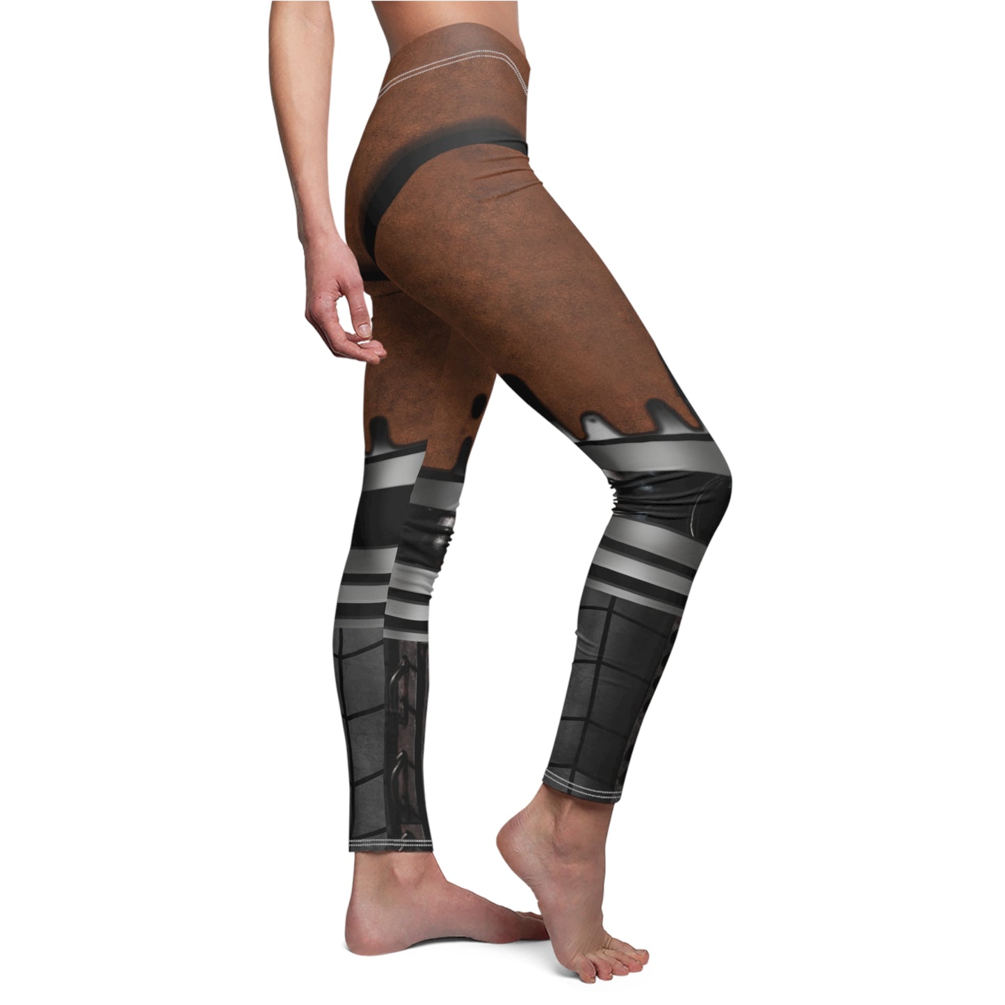 Foxy Animatronic Pirate Legging, FNAF Character Inspired Costume