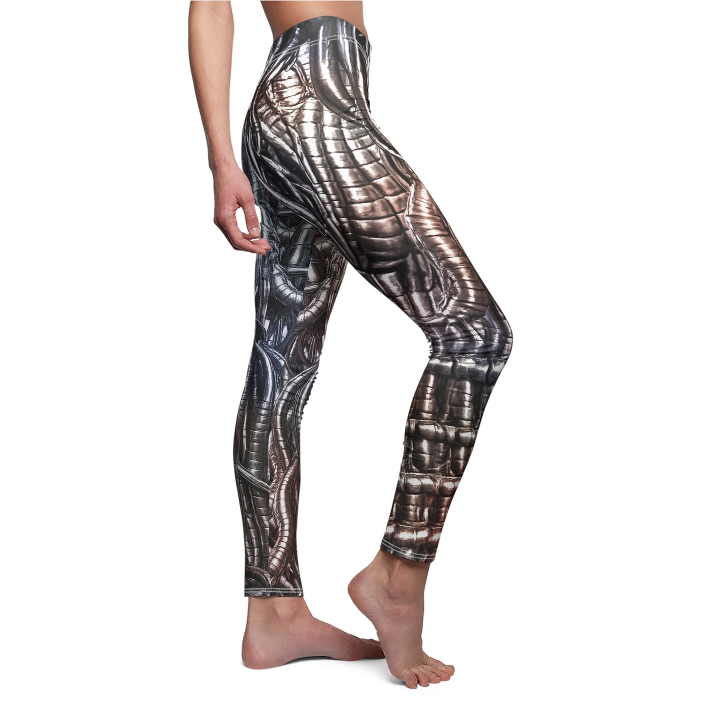 Twisted Animatronic Silver Legging, FNAF Character Inspired Costume
