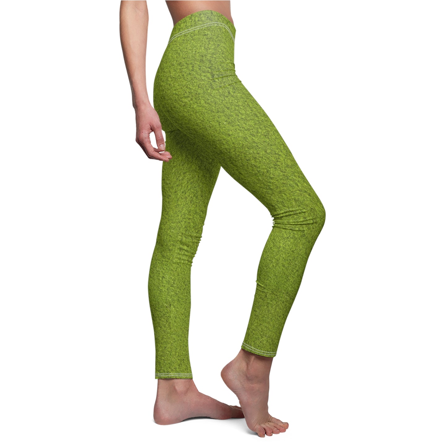 Green Frog Puppet Leggings, Puppet Movie Show Costume