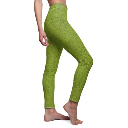 Green Frog Puppet Leggings, Puppet Movie Show Costume