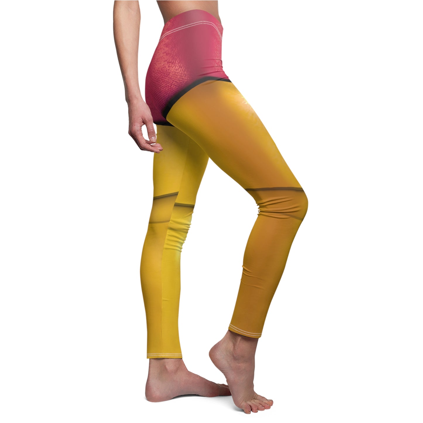 Chicken Toy Animatronic Legging, FNAF Character Inspired Costume