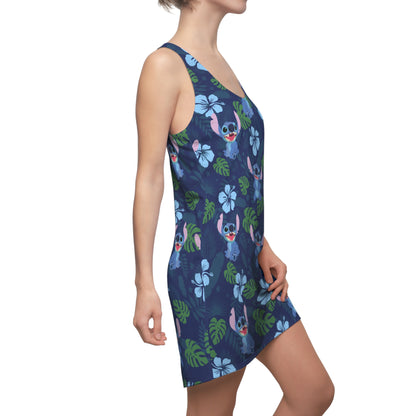 Stitch Tropical Dress, Lilo and Stitch Aloha Pattern Costume