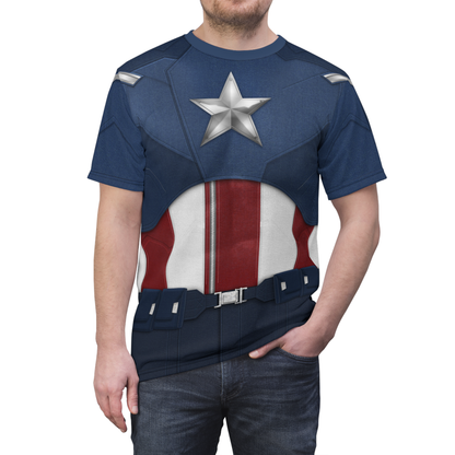 Captain America Shirt, The Avengers Costume