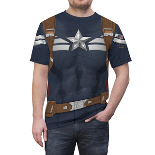 Captain America Stealth Suit Shirt, The Winter Soldier Costume