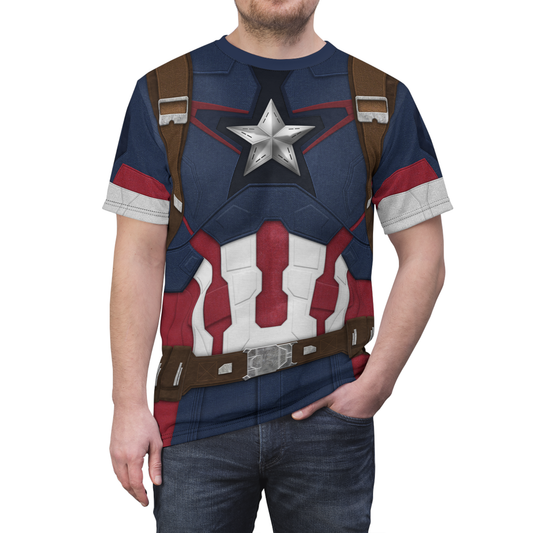 Captain America Shirt, Avengers Age of Ultron Costume