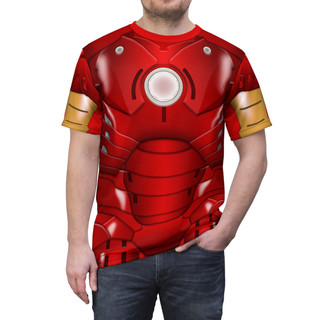 Iron Man III Armor Shirt, Iron Man Mark 3 Costume