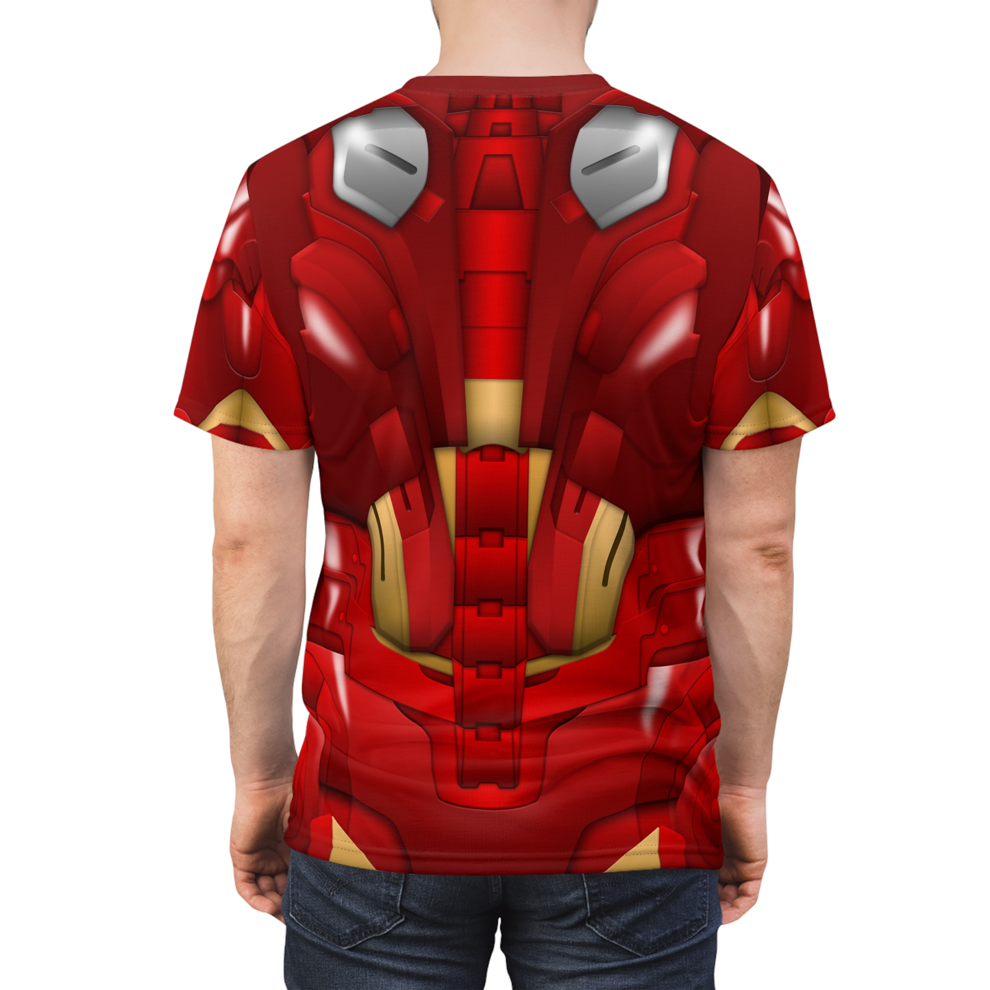 Iron Man VII Armor Shirt, Iron Man Mark 7 Costume