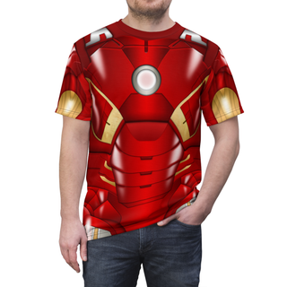 Iron Man VII Armor Shirt, Iron Man Mark 7 Costume