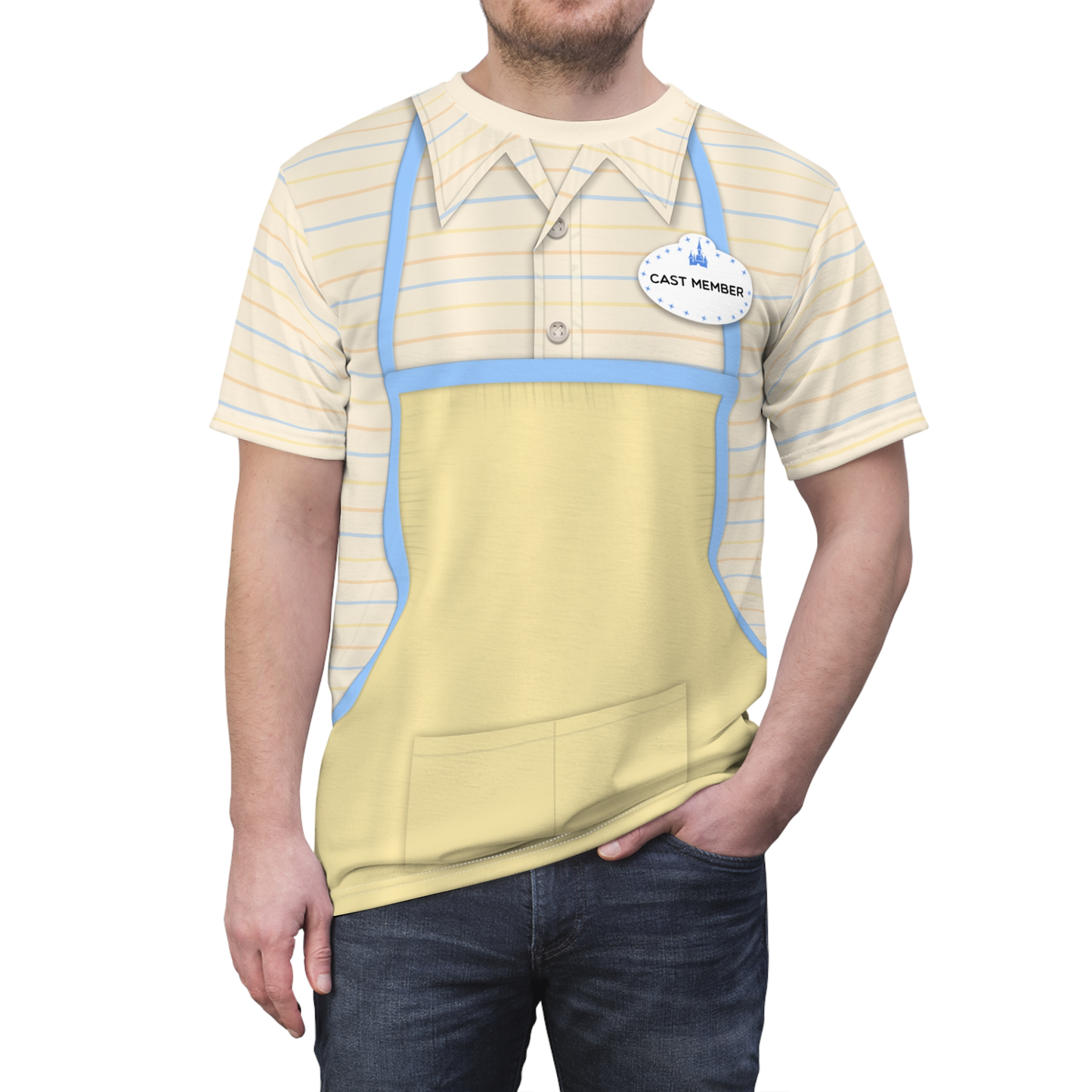 50's Prime Time Cafe Shirt, Disney Cast Member Costume